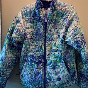 Northface reversible girls jacket